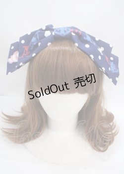 画像1: Angelic Pretty / Sailor Marine Kittenカチューシャ  紺 Y-25-03-17-031-AP-AC-SZ-ZY