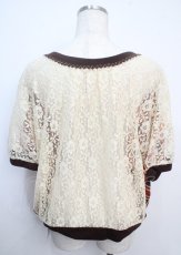 画像2: 【SALE】axes femme / トップス   Y-25-03-20-005-AX-TO-AS-ZT124 (2)