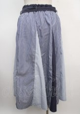 画像2: 【SALE】axes femme / 切替ロングフレアスカート F 紺 Y-25-03-20-059-AX-SK-SZ-ZT216 (2)