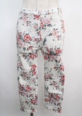 画像1: 【SALE】axes femme / 裾プチバラ使いレギンス M ピンク Y-25-03-20-065-AX-PA-SZ-ZT175 (1)