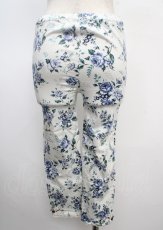 画像2: 【SALE】axes femme / 裾プチバラ使いレギンス M 青 Y-25-03-20-066-AX-PA-SZ-ZT174 (2)
