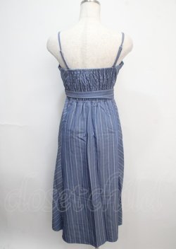 画像2: axes femme / フィッシュテールワンピース M ブルー Y-25-03-20-074-AX-OP-SZ-ZI