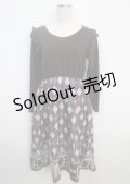axes femme / ドッキングワンピース M 紺 Y-25-03-20-086-AX-OP-SZ-ZI