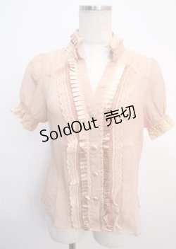 画像1: axes femme / ブラウス M オレンジ Y-25-03-20-096-AX-BL-SZ-ZY