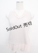 axes femme / タンクトップ M ピンク Y-25-03-20-113-AX-TO-SZ-ZI