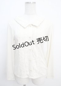axes femme / トップス M 生成り Y-25-03-20-023-AX-TO-SZ-ZI