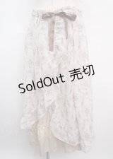 axes femme / オーナメント柄ラップスカート M  Y-25-03-20-047-AX-SK-SZ-ZI
