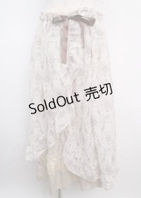 axes femme / オーナメント柄ラップスカート M  Y-25-03-20-047-AX-SK-SZ-ZI