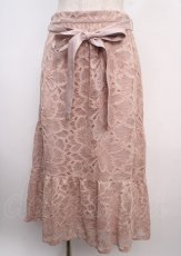 画像1: 【SALE】axes femme / レースマーメイドスカート F ピンク Y-25-03-20-049-AX-SK-SZ-ZT175 (1)