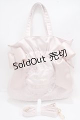 Maison de FLEUR / sakuraダブルリボン2Wayトートバッグ F ピンク Y-25-03-21-043-LO-BG-SZ-ZY