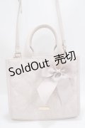 Maison de FLEUR / あこがれのリボンキルティング2wayトートバッグ F ピンク Y-25-03-21-045-LO-BG-SZ-ZY