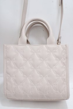 画像2: Maison de FLEUR / あこがれのリボンキルティング2wayトートバッグ F ピンク Y-25-03-21-045-LO-BG-SZ-ZY