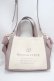 画像1: Maison de FLEUR / キャンバススクエアトートバッグ F ピンク Y-25-03-21-046-LO-BG-SZ-ZY (1)