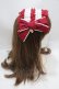画像3: Angelic Pretty / クラシックフリルDollヘッドドレス  赤 Y-25-03-21-050-AP-AC-SZ-ZY (3)