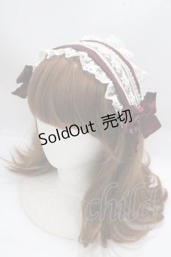 画像1: Pina sweetcollection / ローズラインカチューシャ  ワイン Y-25-03-21-051-LO-AC-SZ-ZY