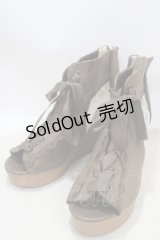 axes femme / レースアップブーサン L 茶 Y-25-03-21-055-AX-SH-SZ-ZY