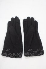 画像2: 【SALE】Maison de FLEUR / パールレースグローブ F 黒 Y-25-03-21-010-LO-ZA-SZ-ZT150-F001 (2)