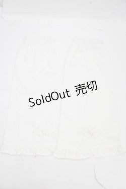 画像3: axes femme kawaii / アームカバー付チャイナ釦ブラウス M 白 Y-25-03-21-067-AX-BL-SZ-ZY