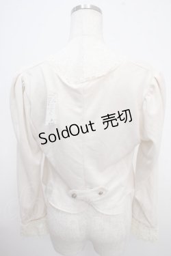 画像2: axes femme / ペプラムデザインボレロ M キナリ Y-25-03-21-082-AX-TO-SZ-ZY