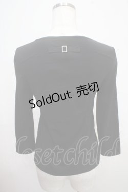 画像2: Ozz Croce / 龍プリントVネックトップス  黒 Y-25-03-21-099-OO-TO-SZ-ZY