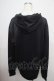 画像2: NieR Clothing / プリントフードプルパーカー  黒×白 Y-25-03-21-101-PU-TO-SZ-ZY (2)