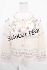 PINK HOUSE / PETER RABBIT CARDIGAN F アイボリー Y-25-03-21-109-LO-TO-SZ-ZY
