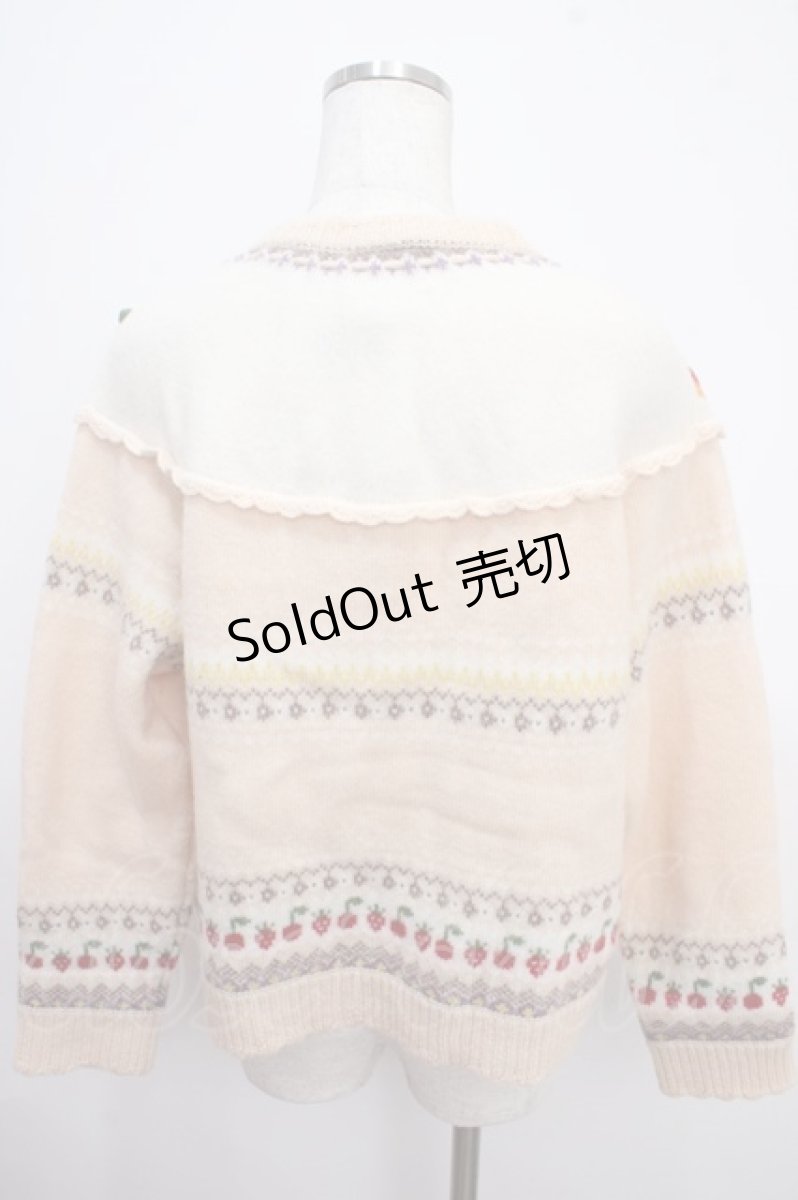画像2: PINK HOUSE / PETER RABBIT CARDIGAN F アイボリー Y-25-03-21-109-LO-TO-SZ-ZY (2)