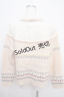 画像2: PINK HOUSE / PETER RABBIT CARDIGAN F アイボリー Y-25-03-21-109-LO-TO-SZ-ZY
