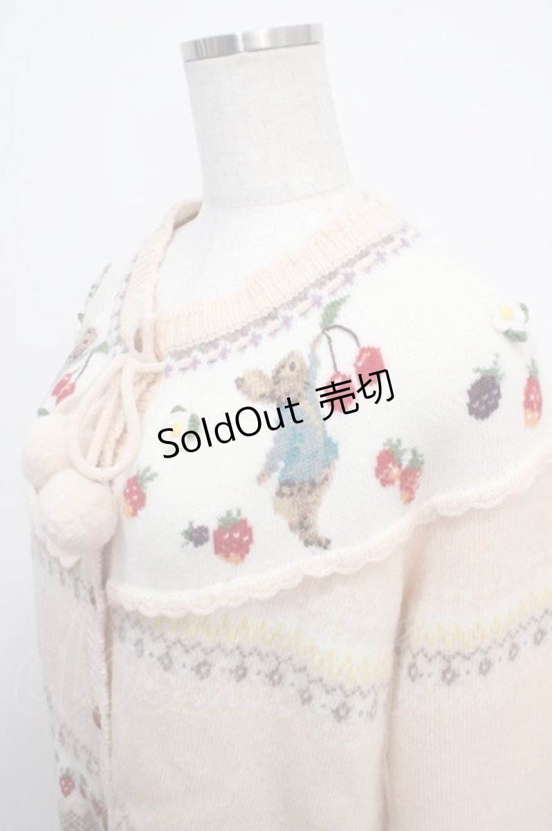 画像3: PINK HOUSE / PETER RABBIT CARDIGAN F アイボリー Y-25-03-21-109-LO-TO-SZ-ZY (3)