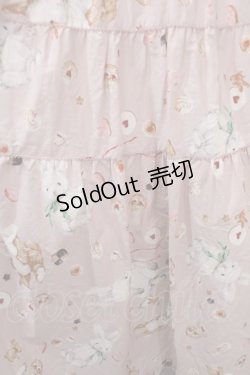 画像5: PINK HOUSE / クッキーラビッツプリントフード付きミディワンピース F ピンク Y-25-03-21-114-LO-OP-SZ-ZY