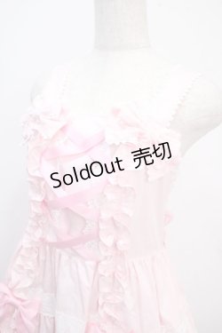 画像3: Angelic Pretty / 肩リボンジャンパースカート  ピンク Y-25-03-21-125-AP-OP-SZ-ZY