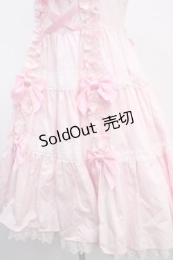 画像4: Angelic Pretty / 肩リボンジャンパースカート  ピンク Y-25-03-21-125-AP-OP-SZ-ZY