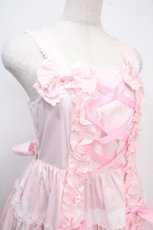 画像5: Angelic Pretty / 肩リボンジャンパースカート  ピンク Y-25-03-21-125-AP-OP-SZ-ZY (5)
