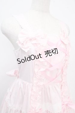 画像5: Angelic Pretty / 肩リボンジャンパースカート  ピンク Y-25-03-21-125-AP-OP-SZ-ZY