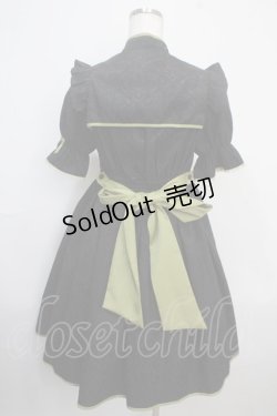 画像2: axes femme kawaii / 牡丹刺繍チャイナワンピース M 黒 Y-25-03-21-130-AX-OP-SZ-OS