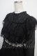 画像3: axes femme NOSTALGIE / ドットドビー×レースワンピ M 黒 Y-25-03-21-132-AX-OP-SZ-ZY (3)