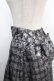 画像3: axes femme / メタリック×チェック柄スカート F グレー Y-25-03-21-145-AX-SK-SZ-ZS (3)