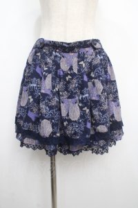 axes femme / お家柄キュロット M 紺 Y-25-03-21-155-AX-PA-SZ-ZI
