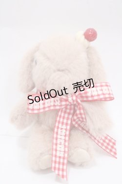 画像1: PINK HOUSE / sweets lop ear bunnyコサージュ  モカ Y-25-03-21-024-LO-ZA-SZ-ZY