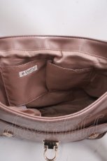 画像3: 【SALE】axes femme / 型押しサッチェルバッグ  ピンク Y-25-03-21-032-AX-BG-SZ-ZTK023 (3)