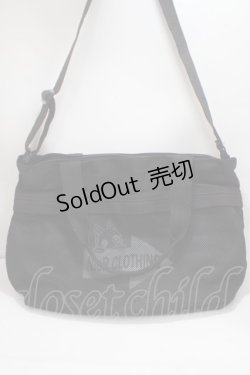 画像1: 【SALE】NieR CLOTHING / 2WAY CANVAS SHOULDER BAG  黒 Y-25-03-21-038-PU-BG-SZ-ZT-K021
