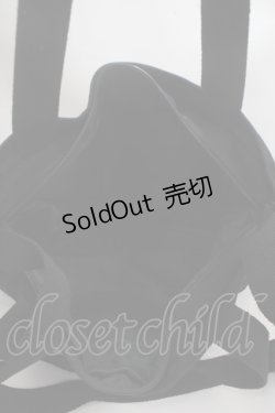 画像3: 【SALE】NieR CLOTHING / 2WAY CANVAS SHOULDER BAG  黒 Y-25-03-21-038-PU-BG-SZ-ZT-K021