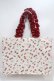 画像2: Maison de FLEUR / チェリープリントスクエアトートバッグ F レッド Y-25-03-21-039-LO-BG-SZ-ZY (2)