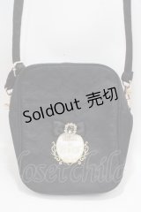 Maison de FLEUR / ルミネ限定レースビジューショルダーバッグ F ブラック Y-25-03-21-041-LO-BG-SZ-ZY
