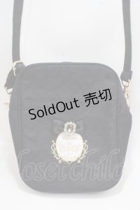 Maison de FLEUR / ルミネ限定レースビジューショルダーバッグ F ブラック Y-25-03-21-041-LO-BG-SZ-ZY