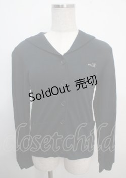 画像1: MILK / セーラーカットカーデ  ブラック Y-25-03-22-048-ML-TO-SZ-ZY