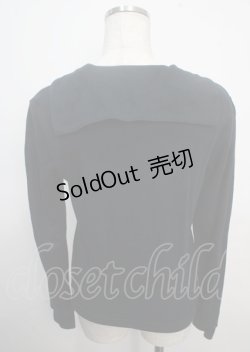 画像2: MILK / セーラーカットカーデ  ブラック Y-25-03-22-048-ML-TO-SZ-ZY