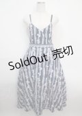 axes femme POETIQUE / コーラルストライプマリンワンピース M 紺 Y-25-03-22-054-AX-OP-SZ-OS