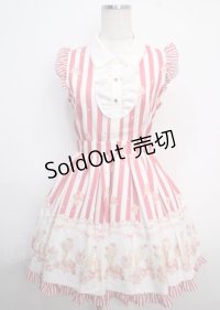 LIZ LISA / アイスクリーム柄ワンピース 0 ダークピンク Y-25-03-22-056-LO-OP-SZ-ZY