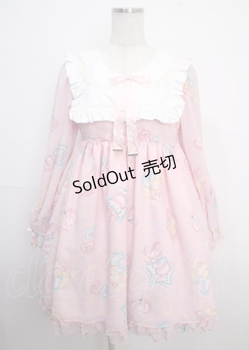 画像1: Angelic Pretty / すやすやTOYSワンピース  ピンク Y-25-03-22-057-AP-OP-SZ-ZY (1)